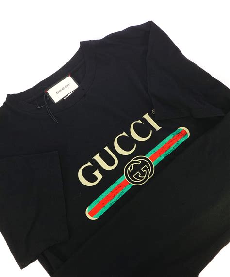 gucci t shirt vintage|vintage gucci t shirt women.